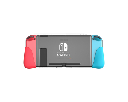 Gear4 Kita Grip 360 Slim Protective Case and Screen Protector for Nintendo Switch - Clear