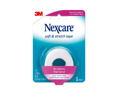 Nexcare Soft and Stretch Tape - White 