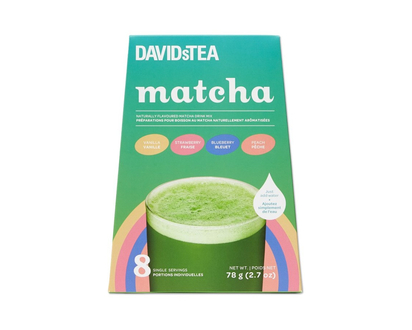 DAVIDsTEA Matcha - Variety Pack - 8's