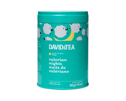 DAVIDsTEA Herbal Infusion Tisane - Valerian Nights - 50g