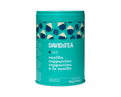 DAVIDsTEA Black Tea - Vanilla Cappuccino - 50g