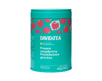 DAVIDsTEA Fruit Infusion Tea - Frozen Raspberry - 50g