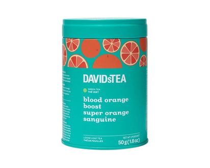 DAVIDsTEA Green Tea - Blood Orange Boost - 50g