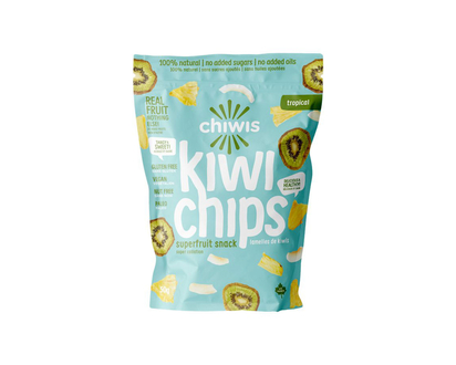 Chiwis Chips Superfruit Snacks - Kiwi and Coconut - 50g