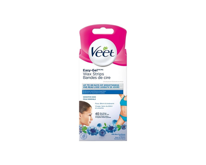 Veet Easy-Gel Wax Strips - 40's