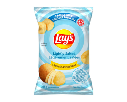 Lays Lightly Salted Chips - 235g