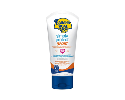 Banana Boat Simple Protect Sport SPF 50+ Mineral Sunscreen - 150ml