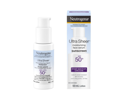 Neutrogena Ultra Sheer Moisturizing Face Serum Sunscreen - 50ml