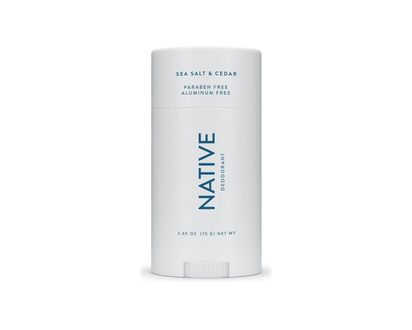 Native Deodorant Stick - Sea Salt and Cedar - 75g
