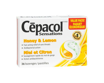 Cepacol Sensations Honey & Lemon - 36s