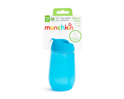 Munchkin Simple Clean Straw Cup - Blue - 295ml