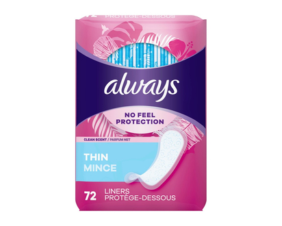 Always Liner Thin Scented - 72s