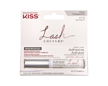 KISS Lash Couture Strip Lash Adhesive - Transparent/Clear - 5g