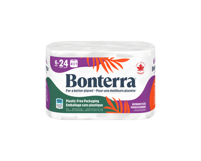 Bonterra Bathroom Tissue Mega Rolls - 6s
