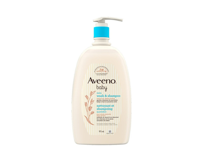 Aveeno Baby Wash and Shampoo - 975ml