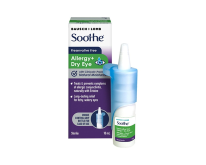 Bausch + Lomb Soothe Eye Drops - 10ml