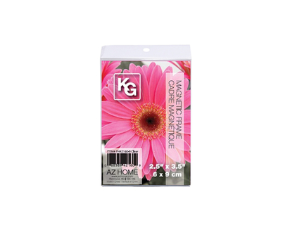 Kiera Grace Refrigerator Magnetic Picture Frame - 2.5x3.5 Inch