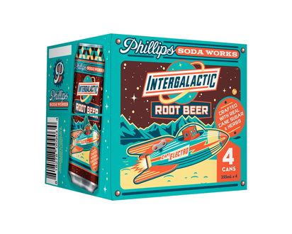 Phillips Intergalactic Root Beer - 4x355ml