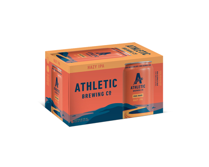 Athletic Brewing Co. Free Wave Non Alcoholic Beer - Hazy IPA - 6x355ml