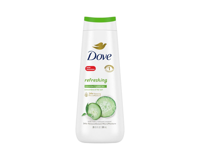 Dove Refreshing Body Wash - Cucumber & Green Tea - 591ml