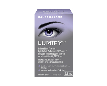 Bausch + Lomb Lumify Redness Reliever Eye Drops - 3.5ml