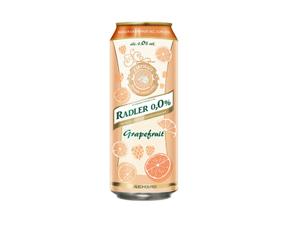 Zahringer Grapefruit Radler - 4x500ml