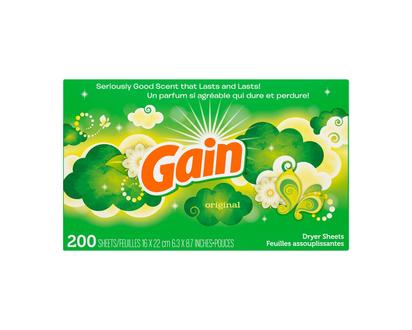 Gain Dryer Sheets Original - 200s