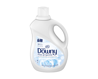 Downy Ultra Liquid Fabric Conditioner - Free and Gentle - 2.63L/120 Uses