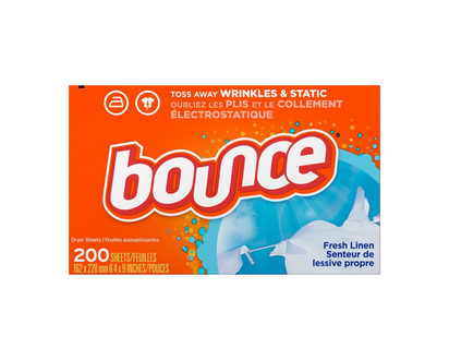 Bounce Fresh Linen Dryer Sheets - 200s