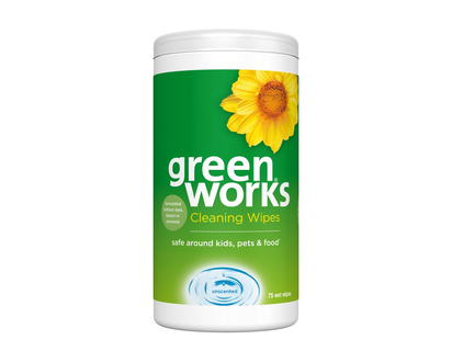Green Works Cleaning Wipes - Unscented - 75s