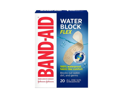 BAND-AID Water Block Flex Bandages - 20's