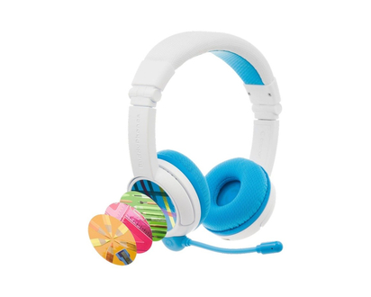 Onanoff BuddyPhones School+ Bluetooth On-Ear Headset - Pink - ONO-BT-BP-SCHOOLP-PINK