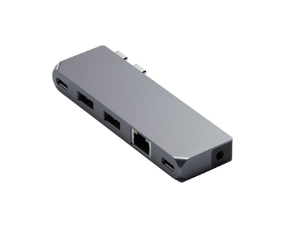 Satechi Pro Hub Mini Dual USB-C Docking Station - Space Grey - ST-UCPHMIM
