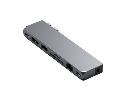 Satechi Pro Hub Max Dual USB-C Docking Station - Space Grey - ST-UCPHMXM