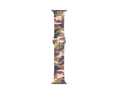 Furo Silicone Band for Apple Watch - 44/45mm - Camo
