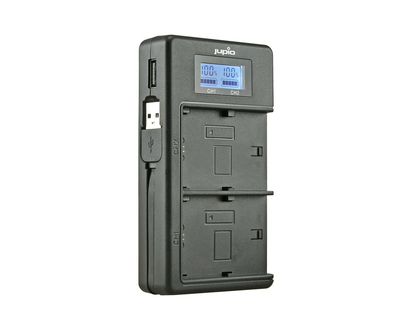 Jupio Dedicated Duo Charger LCD USB Battery Charger - JDC2011