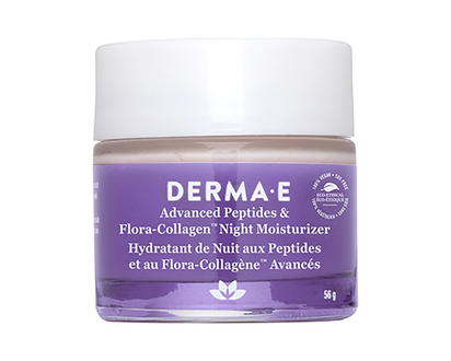 DERMA E Advanced Peptides & Flora-Collagen Night Moisturizer - 56g