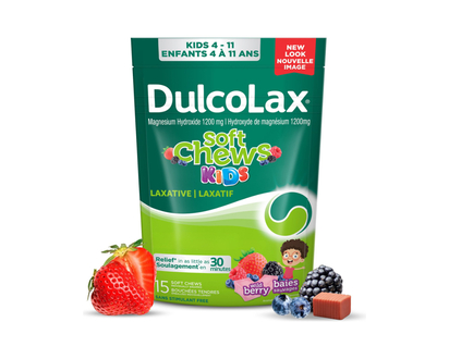Dulcolax Soft Chews Kids Laxatives - Wild Berries - 15s