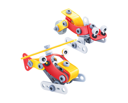 Black and Decker Helicopter and Vehicle 2 In 1 Models - 57 Piece
