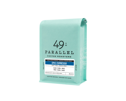 49th Parallel Coffee Roasters Epic Espresso Coffee Beans - 340g