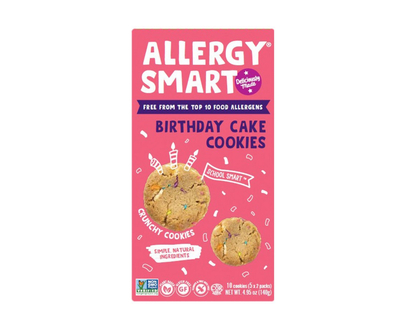 Allergy Smart Birthday Cake Cookies - 5pk/140g