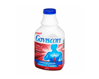 Gaviscon Liquid - Regular - Icy Mint - 600ml