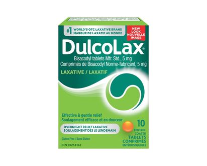 DulcoLax Bisacodyl Tablets - 10s