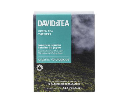 DAVIDsTEA Green Tea - Japanese Sencha - 12's
