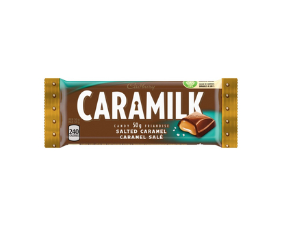 Cadbury Caramilk Chocolate Bar - Salted Caramel - 50g