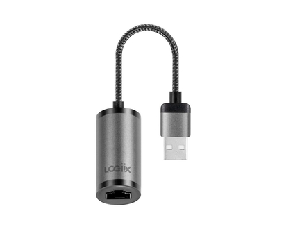 LOGiiX Network Adapter USB-A/Gigabit Ethernet - LGX-13416