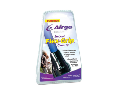 Airgo Flex-Grip Cane Tip - Black