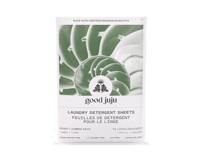 Good Juju Laundry Detergent Sheets - Summer Rain - 36 Sheets