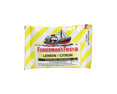 Fisherman's Friend - Sugar Free Lemon - 22s