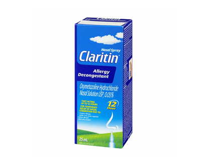 Claritin Allergic Congestion Relief Pump
